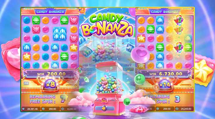 Candy Bonanza OLE777 Sajikan Bonus Cuan Besar Menggiurkan