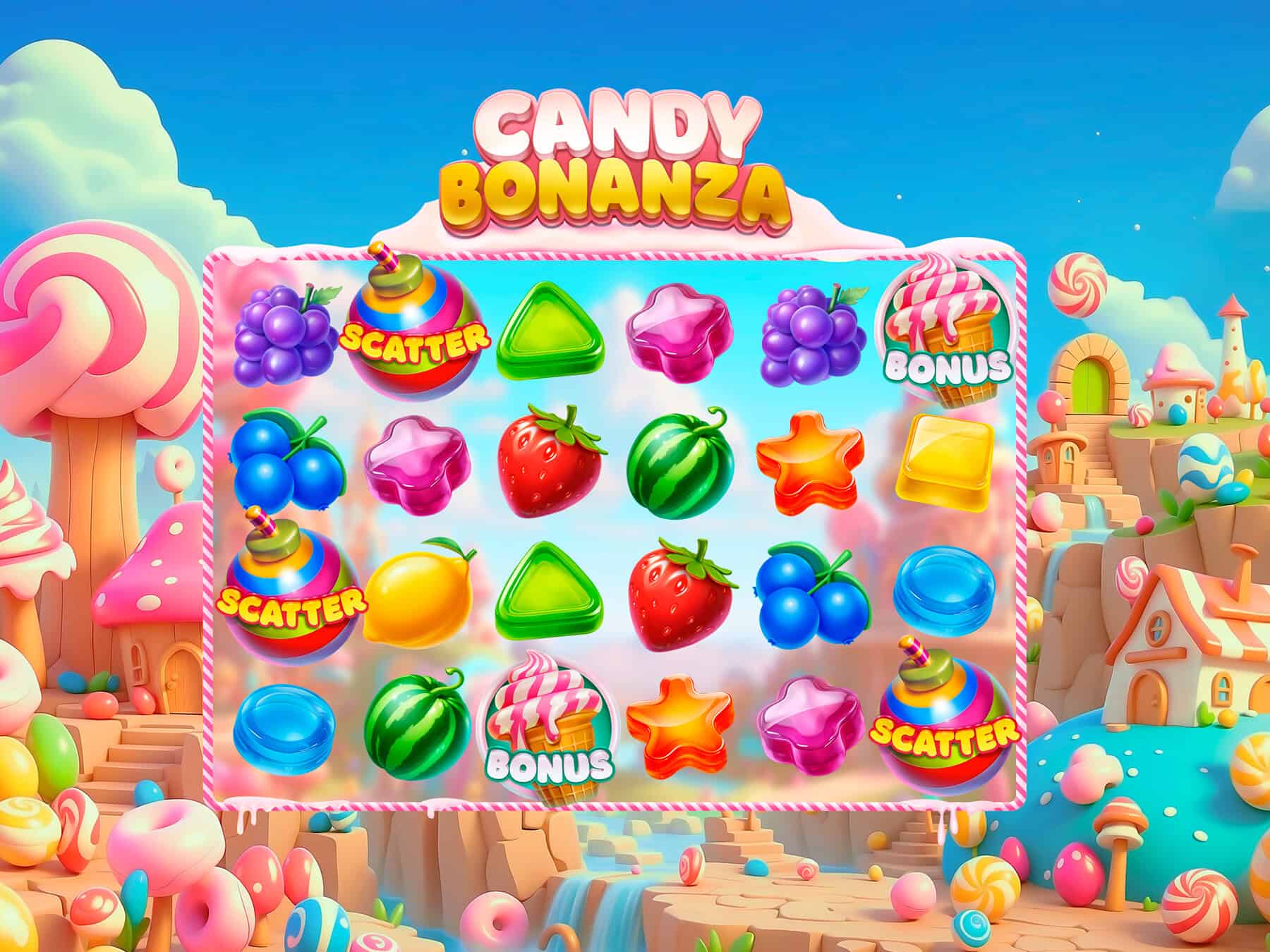 Dunia Manis Penuh Hadiah & Kejutan Seru Dari Candy Bonanza